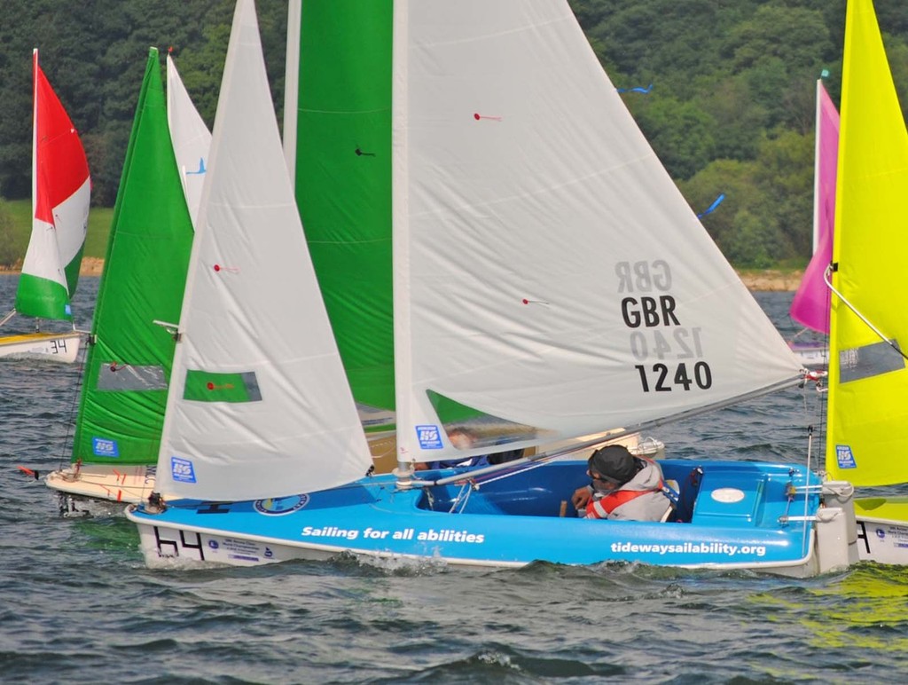 Melvin Kinnear (GBR) won the Liberty Servo division and placed sixth in the Open Liberty fleet © IACA